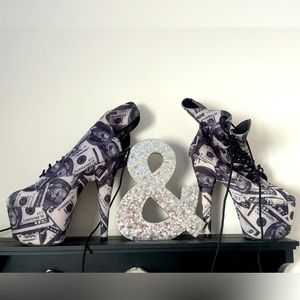 Size 8 Pleasure Heels Brand new never worn